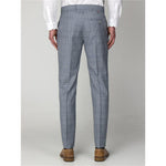 Dover Blue Check Suit - Gibson London