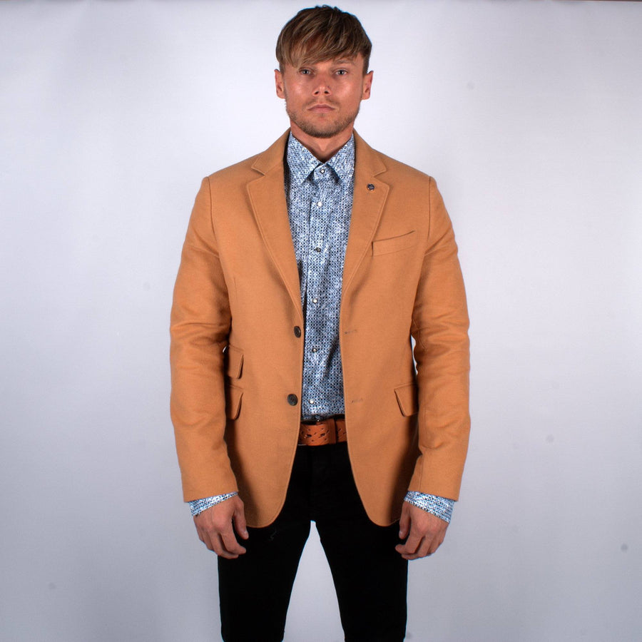 Driffield Moleskin Blazer Camel - John Victor