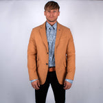 Driffield Moleskin Blazer Camel - John Victor