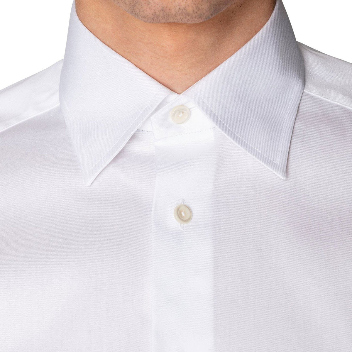 Eton White Button Under Collar Shirt Eton White Button Under Collar Shirt