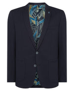 Favian Lightweight Navy Slim Fit Jacket - Remus Uomo