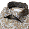 Fawn Paisley Shirt - Eton Shirts