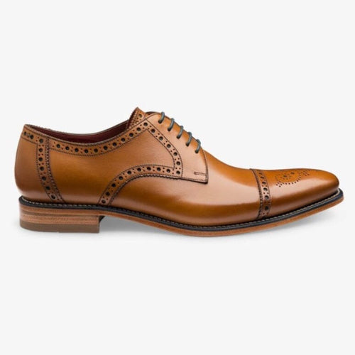 Foley Tan Semi Brogue - Loake