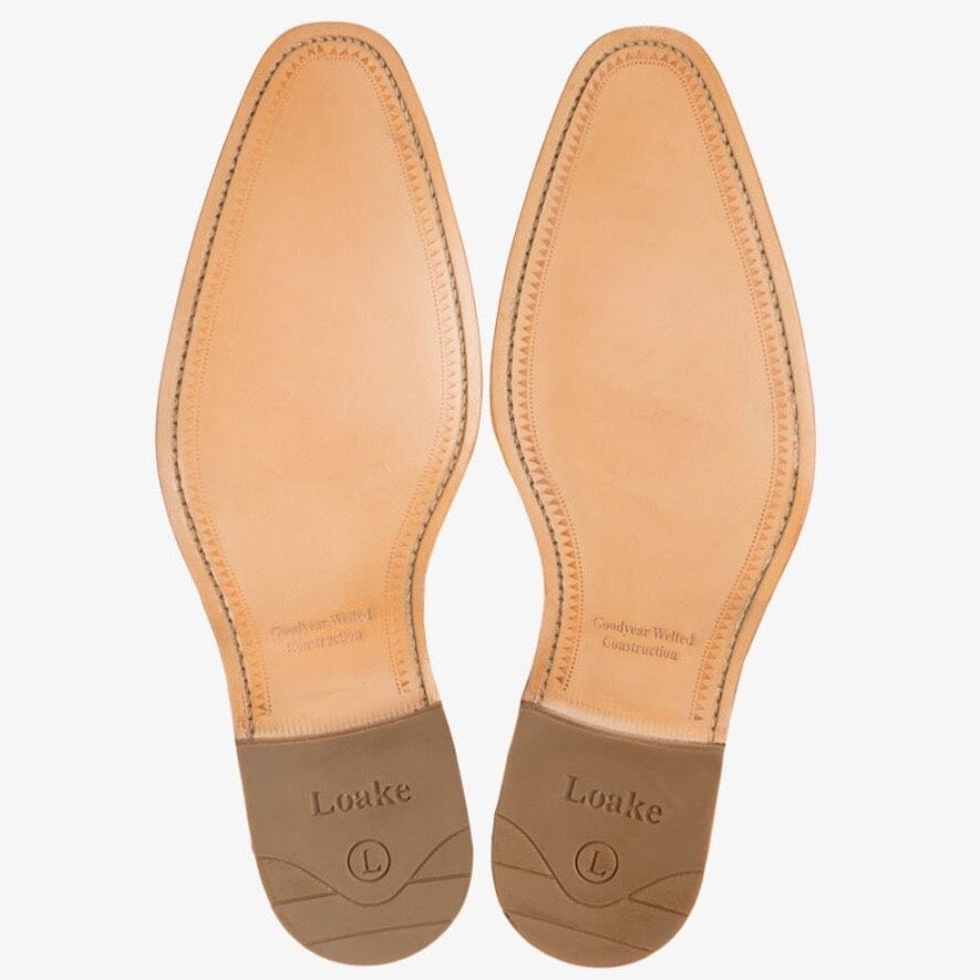 Foley Tan Semi Brogue - Loake