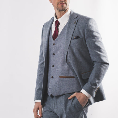 Fratelli Sky Tweed Suit Jacket - Fratelli