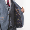 Fratelli Sky Tweed Suit Jacket - Fratelli