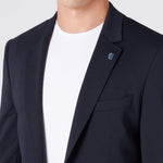 Galano Regular fit Navy Jacket - Remus Uomo