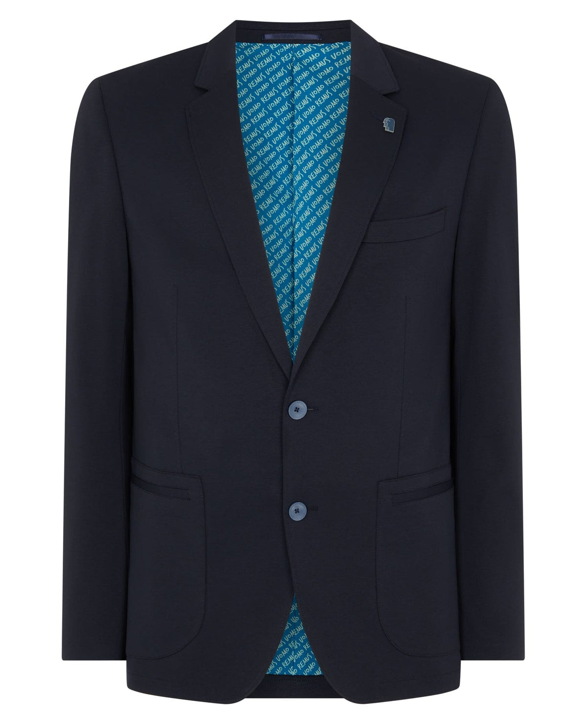 Galano Regular fit Navy Jacket - Remus Uomo