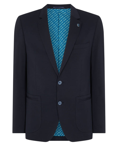 Galano Regular fit Navy Jacket - Remus Uomo