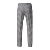 Gingham Check Suit in Grey - Leonard Silver