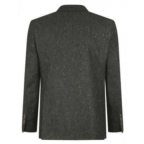 Green Multi Fleck Suit Tweed Jacket - Torre