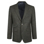 Green Multi Fleck Suit Tweed Suit - Torre