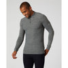 Grey Long Sleeved Polo - Remus Uomo