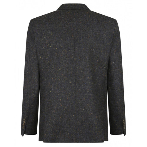 Grey Multi Fleck Suit Tweed Jacket - Torre