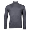 Grey Roll Neck Pullover - Thomas Maine