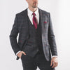 Harold Blue Tweed Suit Jacket - Leonard Silver