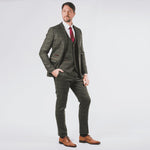 Harold Green Tweed Jacket - Leonard Silver