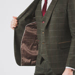 Harold Green Tweed Suit - Leonard Silver