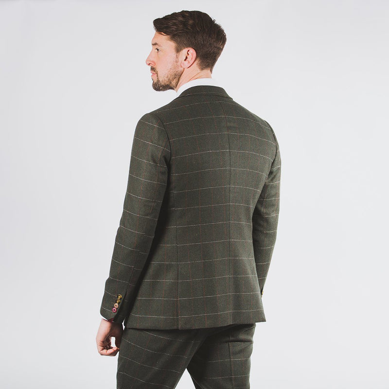 Harold Green Tweed Suit - Leonard Silver