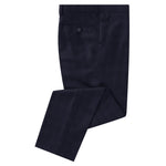 Hashed Check Wool Trousers - Remus Uomo