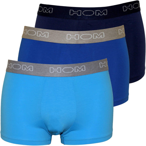 Hom 3 Pack Boxer Shorts Sky/Roy/Nvy - Hom