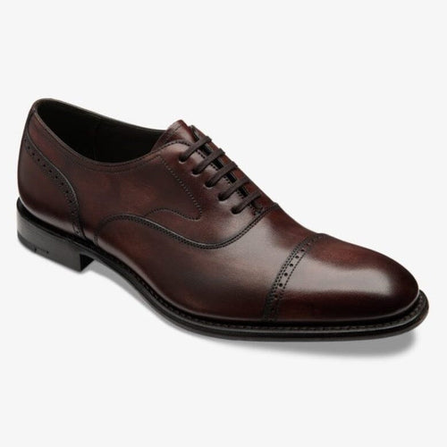 Hughes Burgundy Semi Brogue - Loake