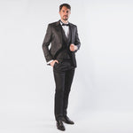 James Black Tuxedo Suit - John Victor