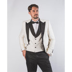 James White Tuxedo Suit - John Victor