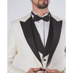 James White Tuxedo Suit - John Victor