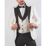 James White Tuxedo Suit - John Victor