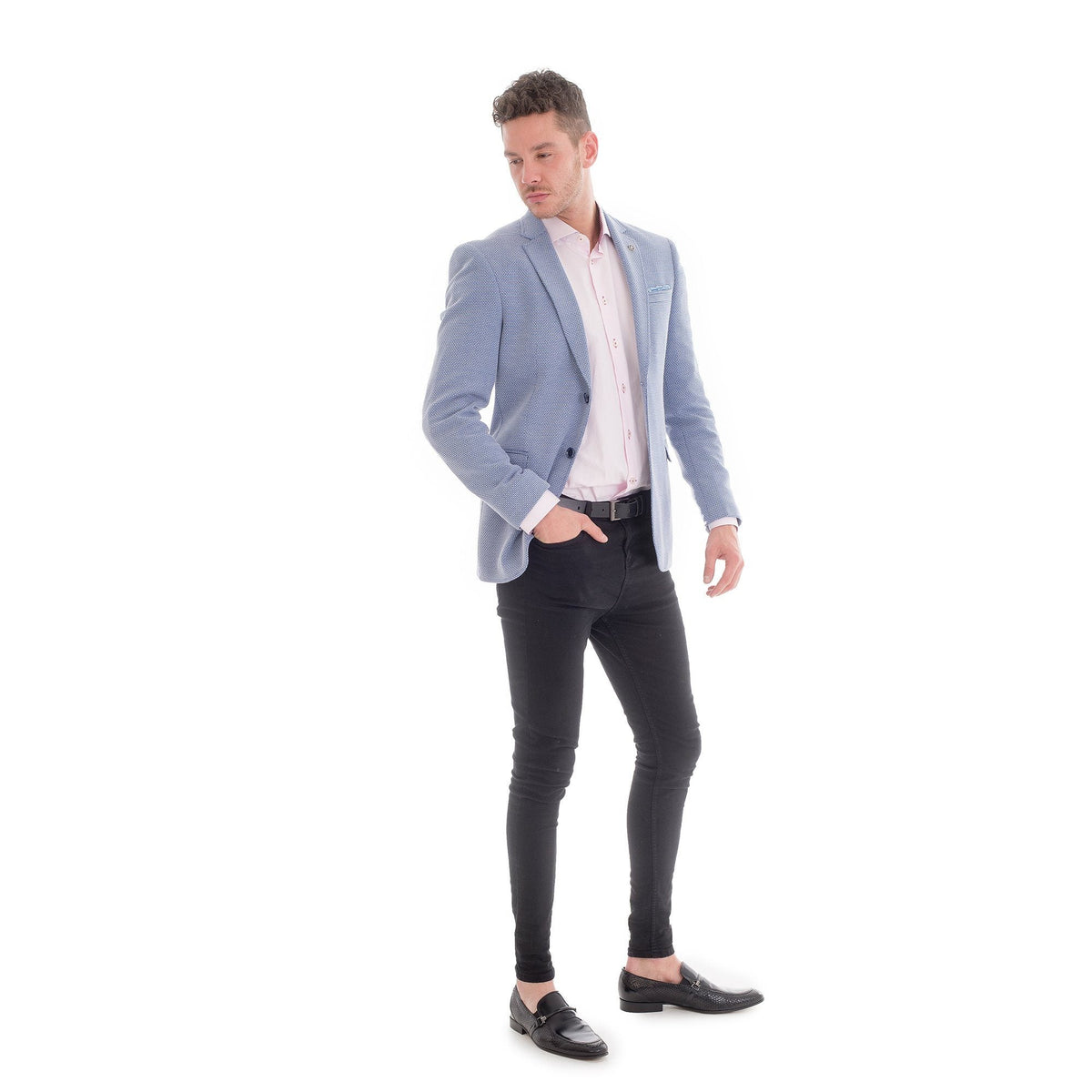 John Victor Porto Cotton Blazer - John Victor