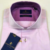 John Victor Tailored Fit Shirt Pink - John Victor