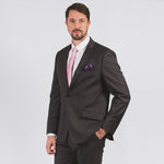 Kilburn Charcoal Wool Suit - Without Prejudice
