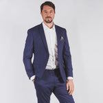 Kilburn Fine Wool Suit Blue - Without Prejudice