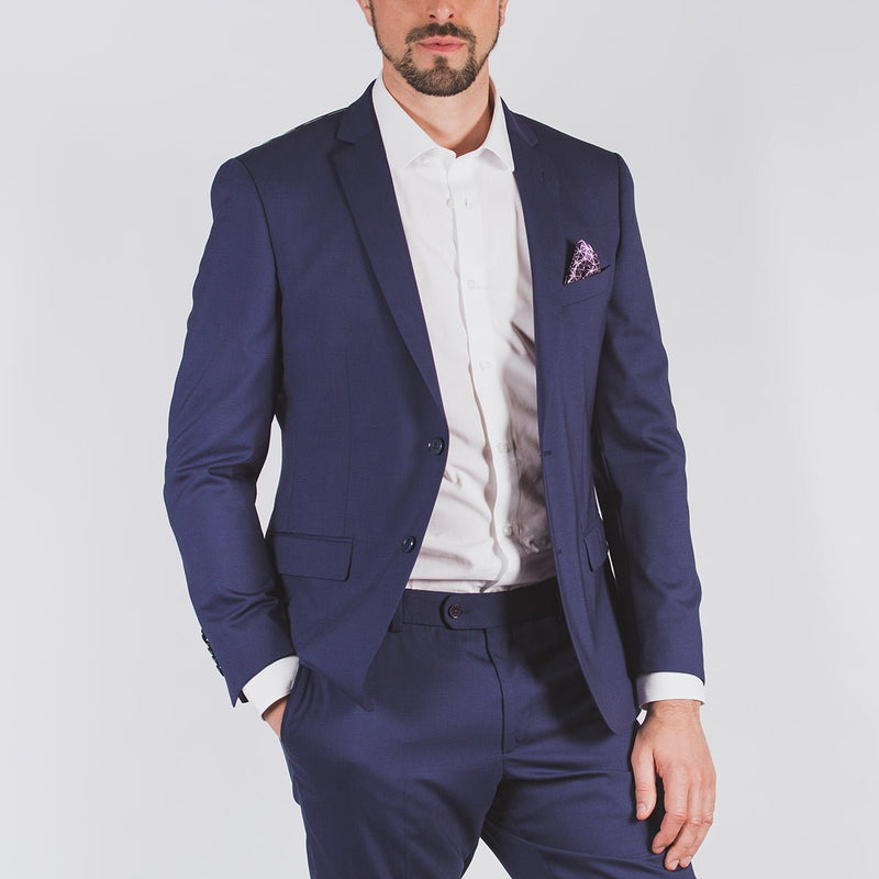 Kilburn Fine Wool Suit Blue - Without Prejudice