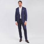 Kilburn Fine Wool Suit Blue - Without Prejudice