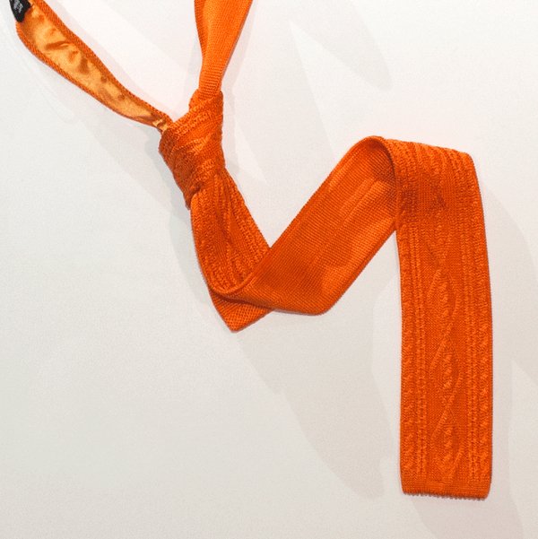 Knitted Silk Tie - Knightsbridge