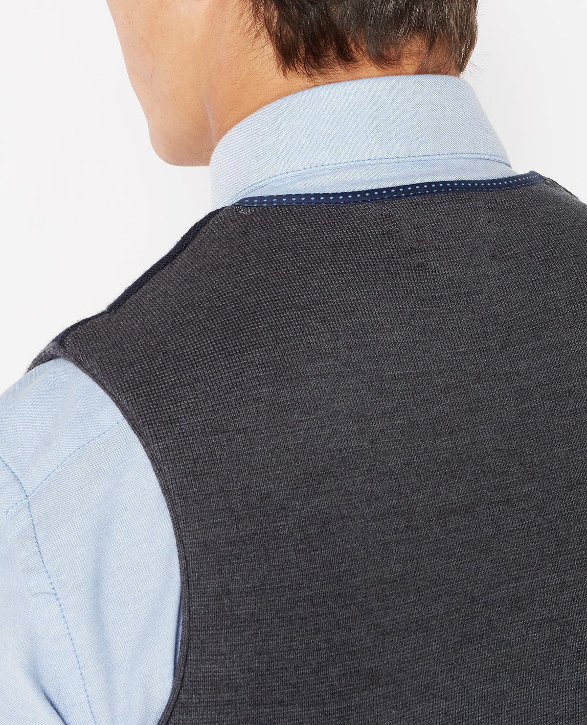 Knitted Waistcoat Burgundy or Navy - Remus Uomo