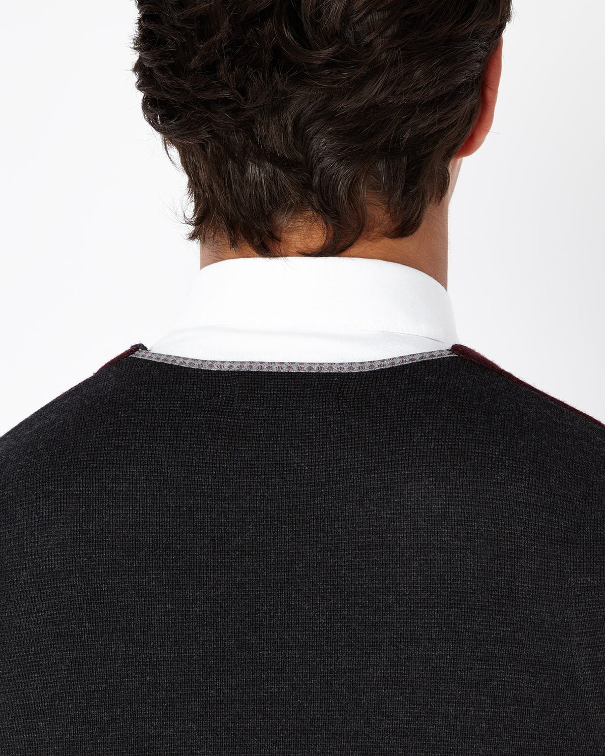 Knitted Waistcoat Burgundy or Navy - Remus Uomo