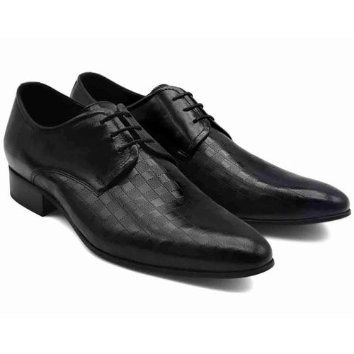 Lacuzzo Black Lace Up Shoe - Lacuzzo