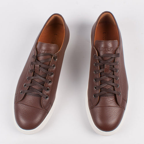 Lacuzzo Brown Leather Sneaker - Lacuzzo