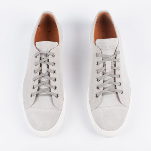 Lacuzzo Grey Nubuck Sneaker - Lacuzzo