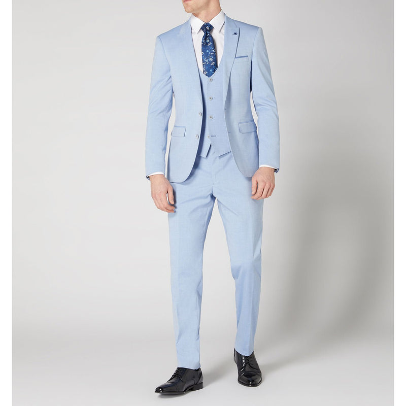 Lanito Sky Blue Summer Suit - Remus Uomo