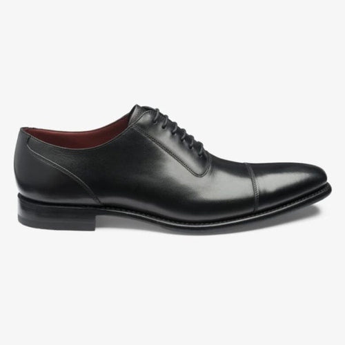 Larch Black Oxford Brogue - Loake