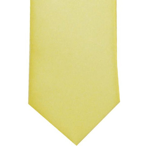 Lemon Satin Tie - Leonard Silver