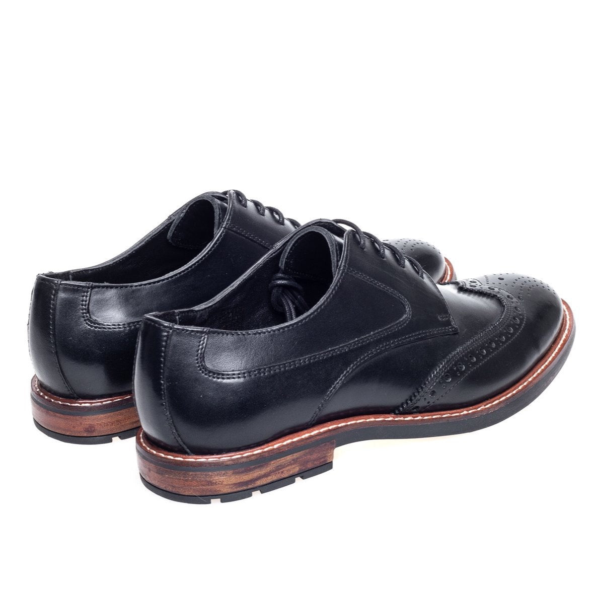 Leo Black Brogue - John White Shoes