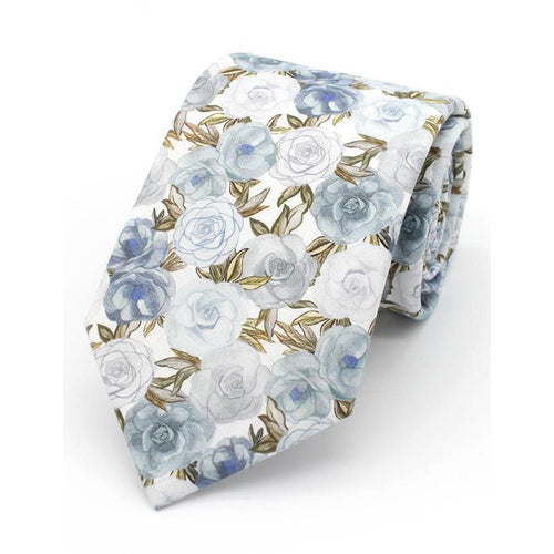 Liberty Tie Blue - Leonard Silver