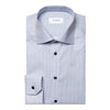 Light Blue Geo Print Shirt - Eton Shirts