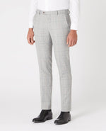 Light Grey Check Wool Suit - Remus Uomo