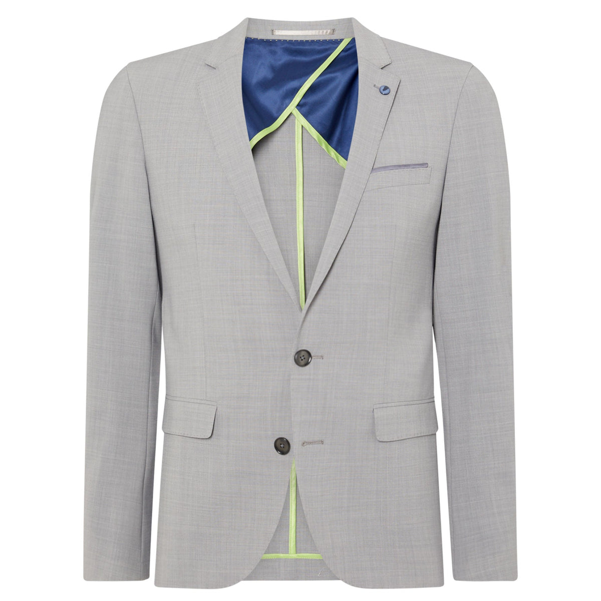 Light Grey Torneo Travel Suit Jacket - Remus Uomo